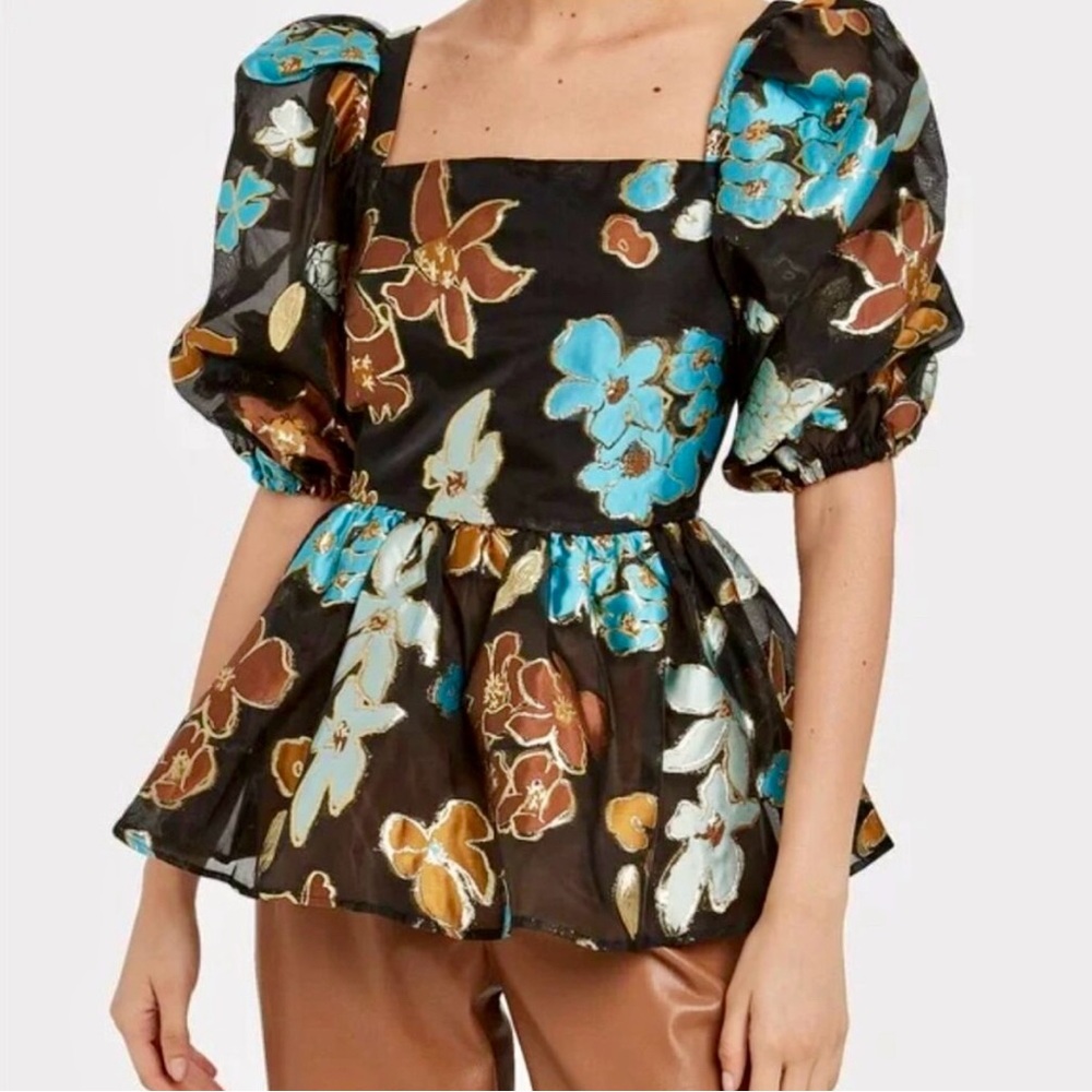STINE GOYA Irene Organza Blouse L